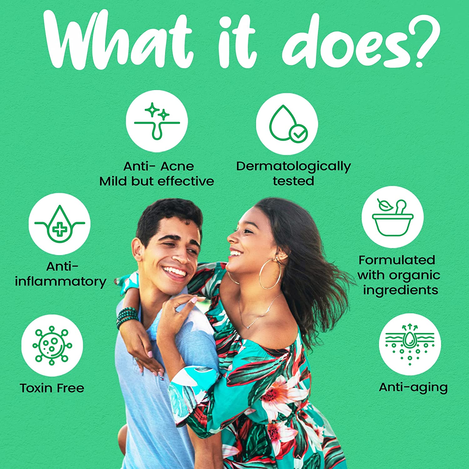 T&H Organics Advanced Foaming Cleanser with 3% Niacinamide ,Organic Neem and Aloe Vera | Anti Acne & Pimples & skin Brightening I Oily Skin, 150 ml