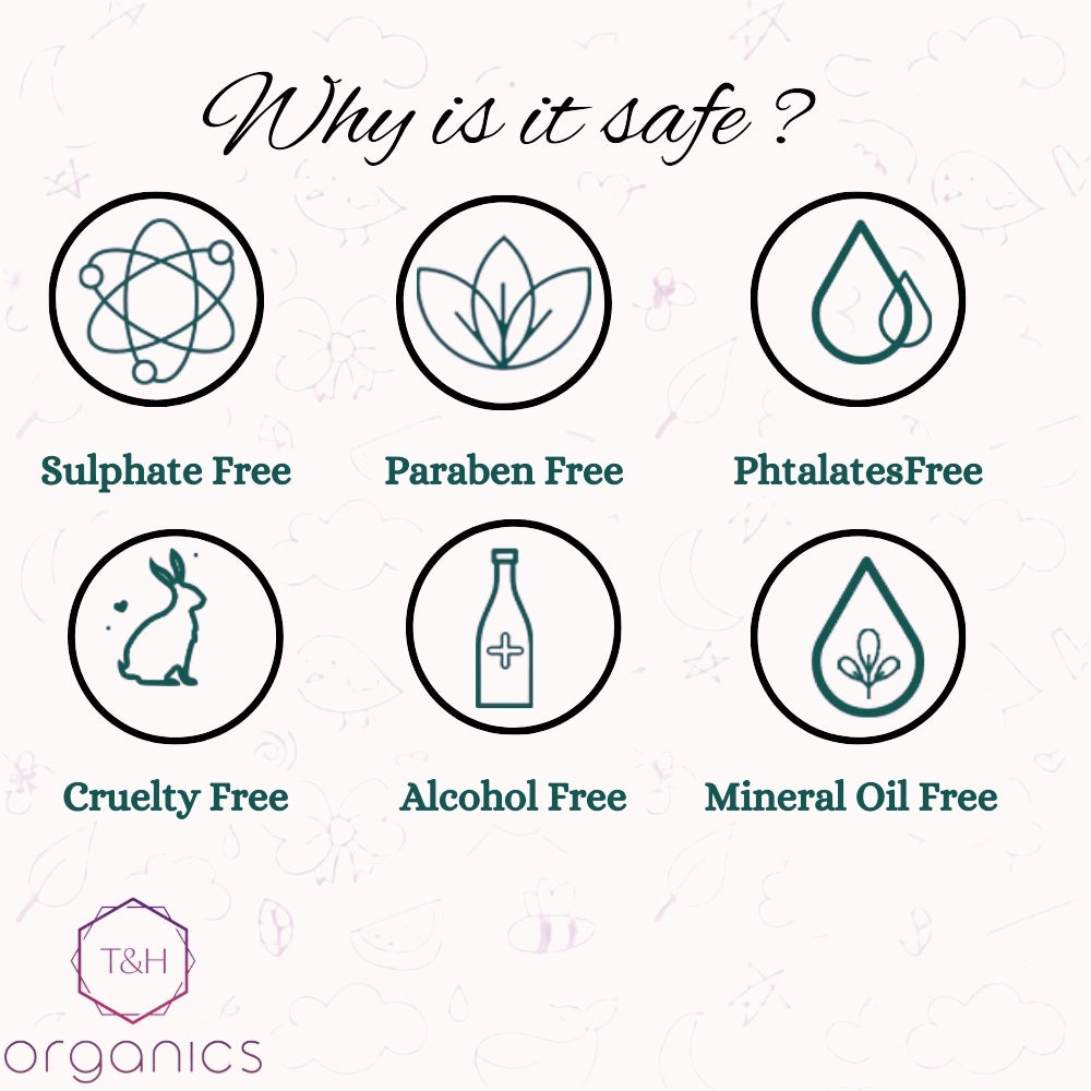 T&H Organics 100% Organic Cold Pressed Sweet Almond Oil | Certified Organic | For Anti hair fall , skin care and massage | 100 ml