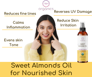 Sweet Almond oil for skin care